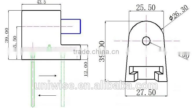 UIC-YH10 hinge for toilet seat cover slow fall function