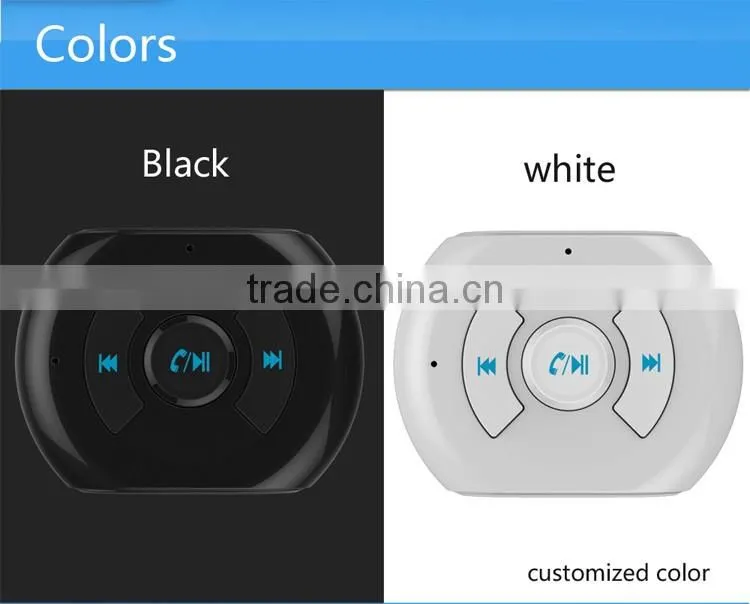 2017 3.5mm blutooth car handsfree car stereo bluetooth aux adapter