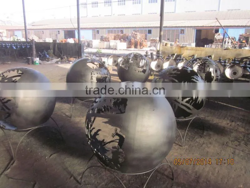 Garden Ornamental Fire Pit Globe