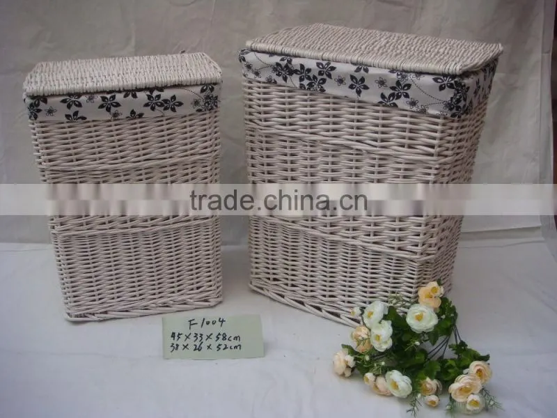 lucky weave rattan basket with lid