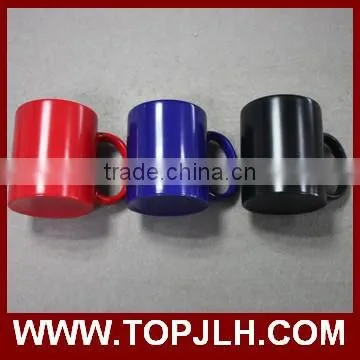 Porcelain full color changing ceramic magic mugs