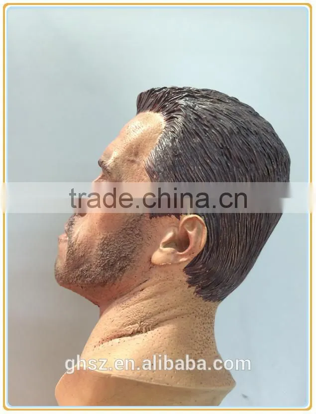 Amazing customized 1 6 scale arnold schwarzenegger head model