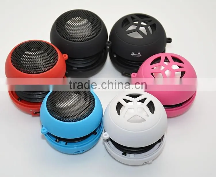 New hot selling cheap portable mini hamburger speaker for promotion gift