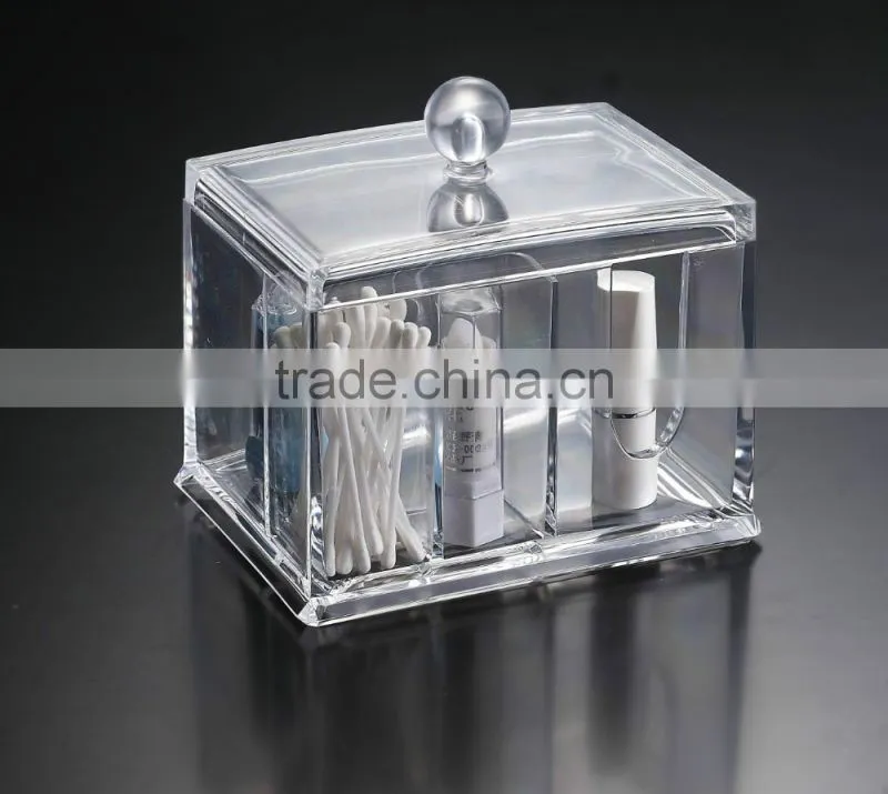 hot selling transparent make up organizer acrlic cosmetic box