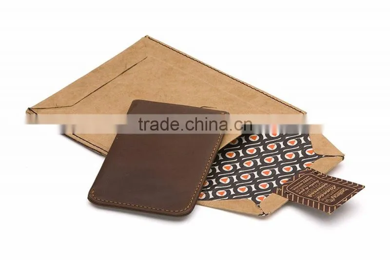 Leather Card Sleeve Wallet