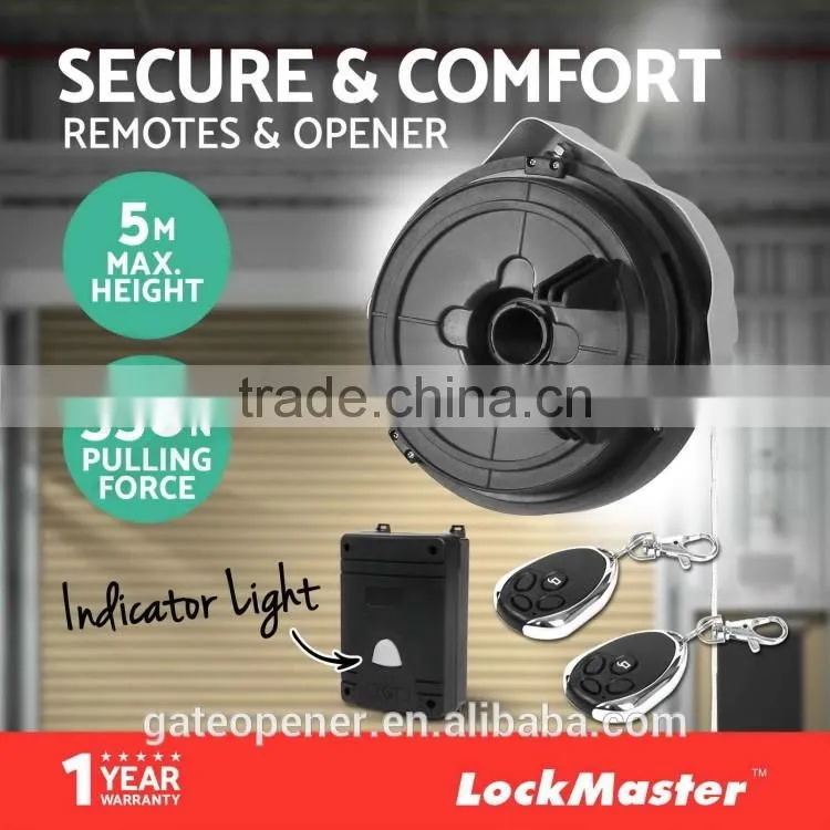 fast rolling door motor garage door opener