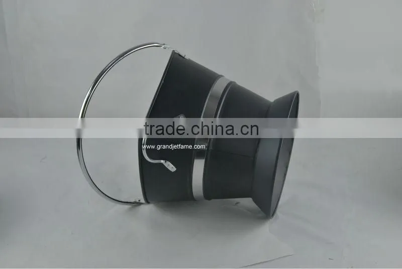 fireplace accessories matte black big waterloo coal bucket