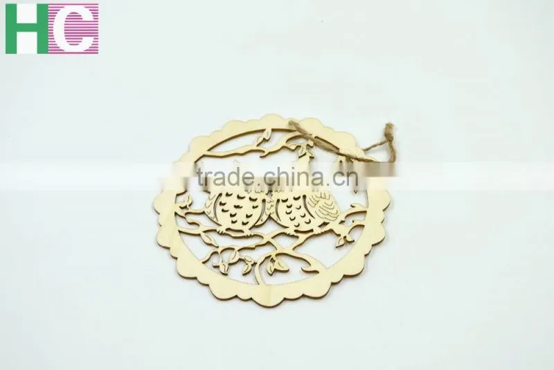 2017 promotional small wooden diy toy crafts