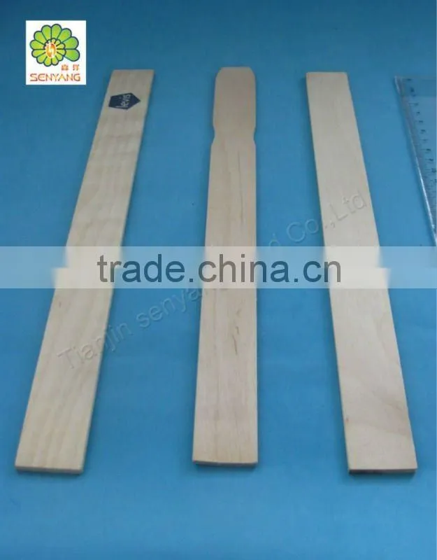 disposable birch wood car paint stick