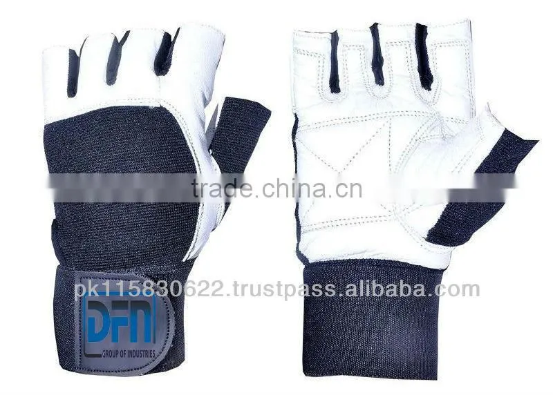 Professional High Quality Half Finger Weight Lifting Gloves / Sports Gloves