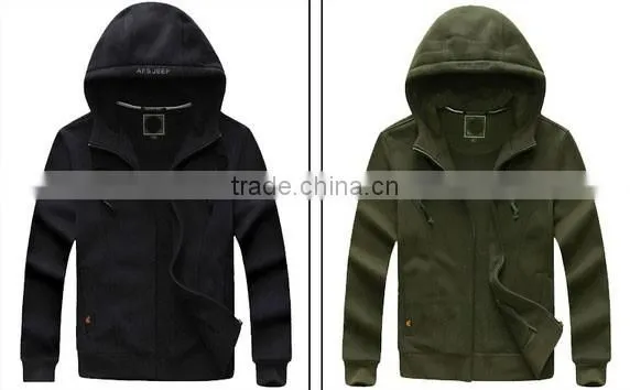 Good quality hot sale fashion China wholesale custom men rubgy zipper hoodies