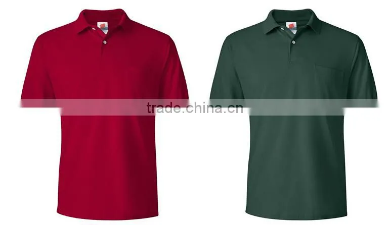 2017 fashion cotton polo shirt with high quality , pique mesh polo shirt