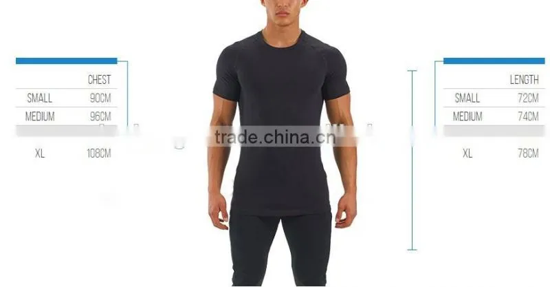 Muscle Fit Gym T-Shirt Dry Fit Custom T-shirt for Men