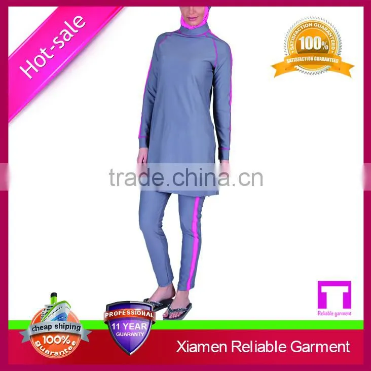 2015 new fashion design muslim women swimwear