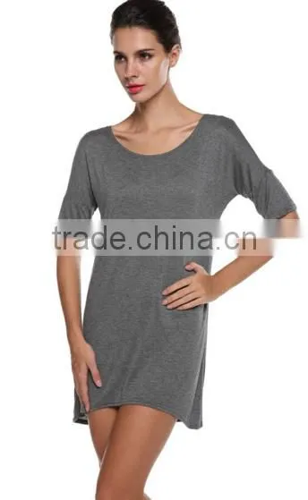 Tops For Women 2016 Fashion Cute & Comfy Loose Fit Short Sleeves Tunic tops