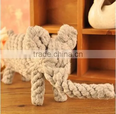 Manufacture directly Custom Cleaning teeth Cotton rope big size toy for dog