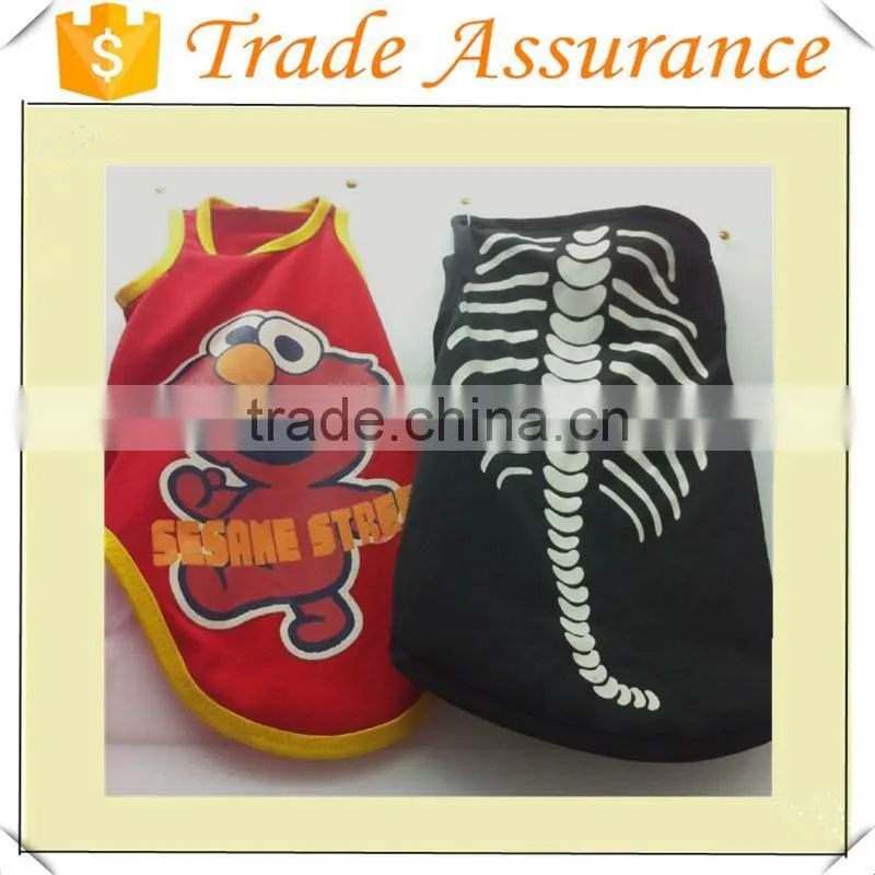 2015 OEM factory plus size dog coat dog Skull coat puppy dinosaur clothes