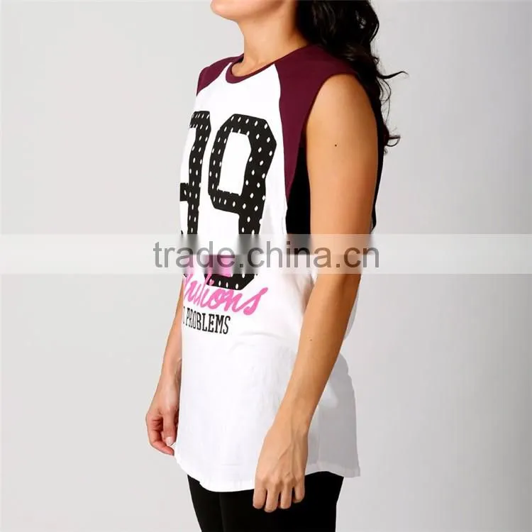 2016 Guangzhou Popular Promotion 100% Cotton Custom Camo Tank Top For Women