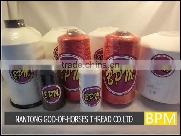 China custom made leather belt sewing thread 210D/2