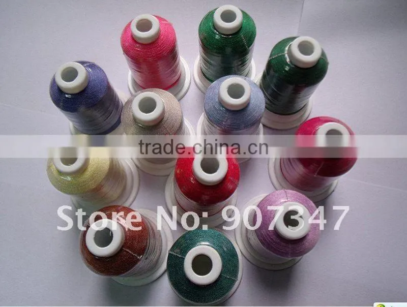 embroidery thread, thread, polyester thread