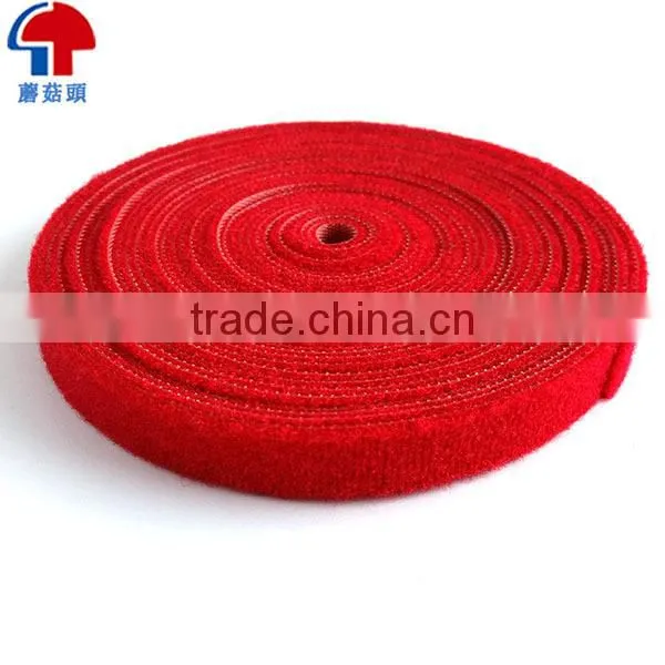 Strong adhesive hook and loop tape curtains