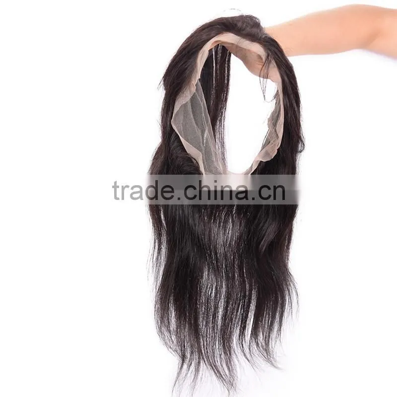 Straight 360 Lace Frontal ,360 lace frontal closure