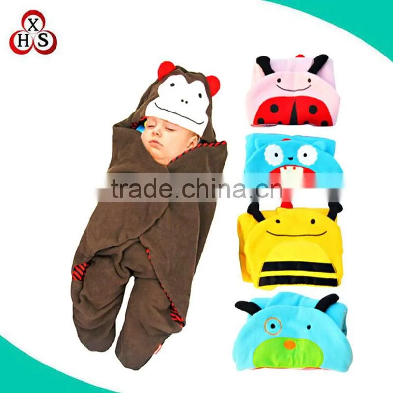 wholesale plush baby sleeping bag plush tiger wearable sleeping bag