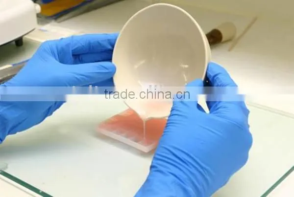CE&ISO approved disposable blue violet color powdered powder free nitrile gloves