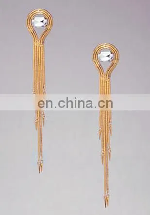 BEADED BLUE PEARL EARRINGS