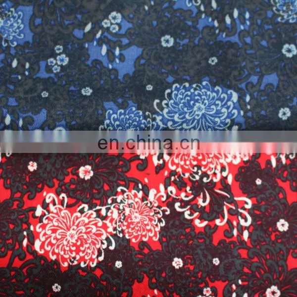 100% cotton custom printed fabric design