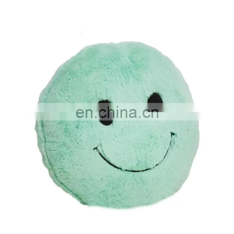 Pink Smile Face Pillow Soft Toy Custom Design Cheap Cushion