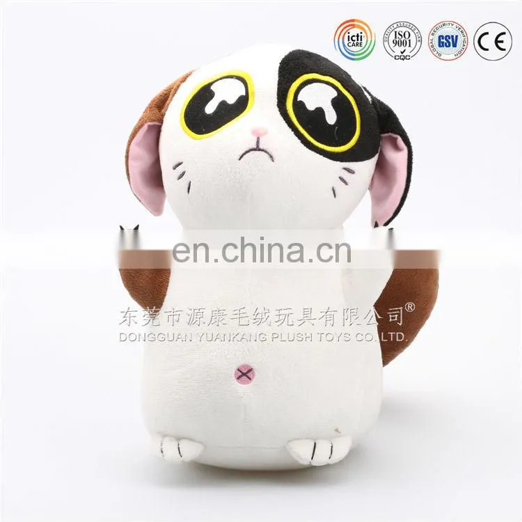 OEM cute custom plush pp-cotton toys ICTI, CE approved