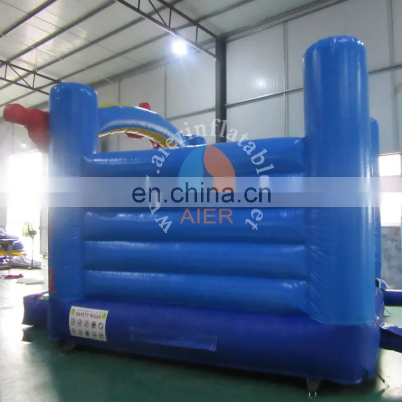 Outdoor kid sea world inflatable castle.