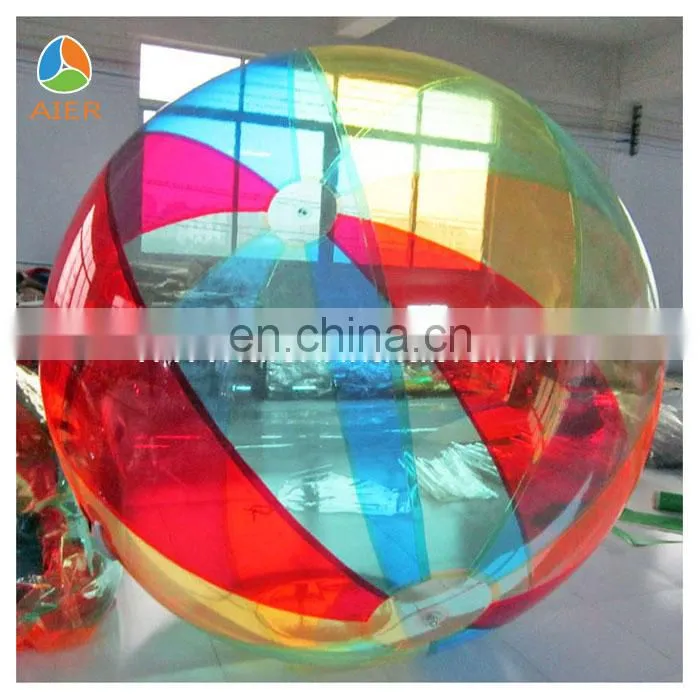China colourful inflatable water zorb ball