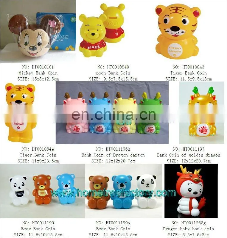 money box snake animal shape plastic coin banks