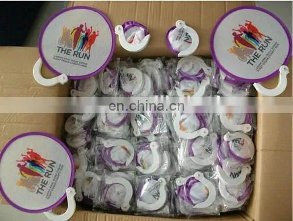 Favourites Compare Plastic foldable fan for gift