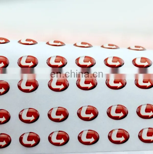 crystal epoxy sticker,clear dome epoxy sticker,round epoxy sticker