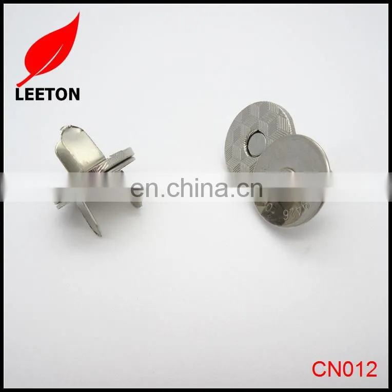 Dongguan supply 18mm thin magnetic snap button