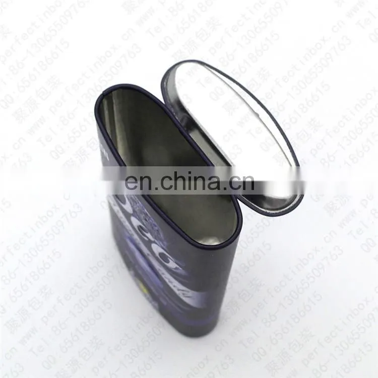 Custom chocolate packaging metal tin boxes candy tin cans factory