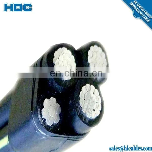 POWER CABLE ABC 3CX120SQMM+1CX95SQMM ALUMINIUM 0.6/1kV XLPE Insulation