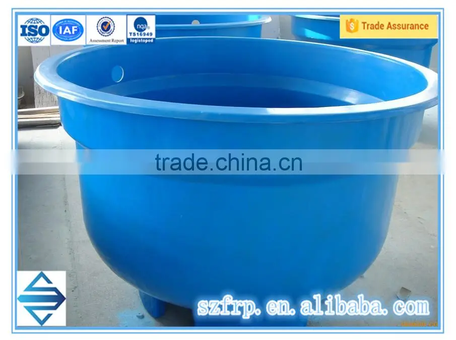 Fiberglass reinforce plastic FRP juvenile fish pools