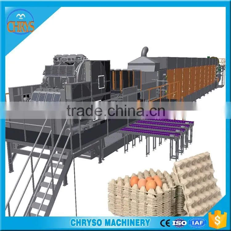 Automatic forming machine egg box making machine with a discount