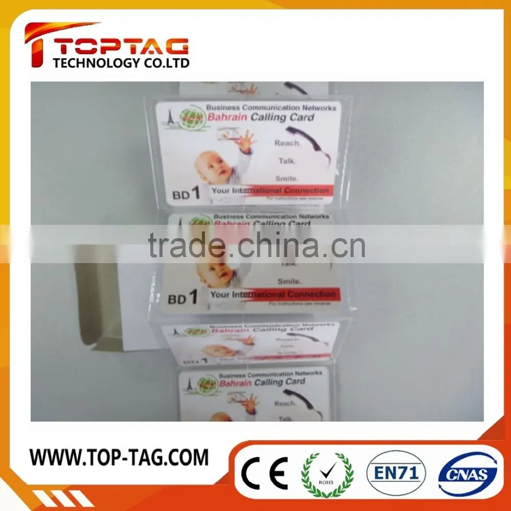 Custom shape scratch PVC card / calling card / VIP membership card