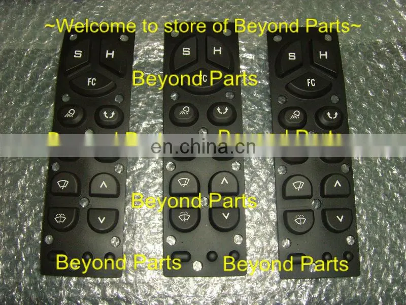 sk200-3 console Rubber keypad for kobelco excavator