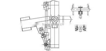 big size hydraulic plate rolling machine