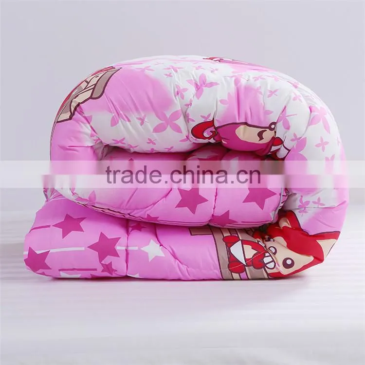 cheap home sense printed kids design patchwork quilt bedspread sale support OEM can be customize