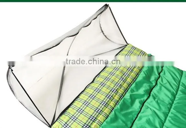 King Size Family Sleeping Bag with Head Mosquito Net