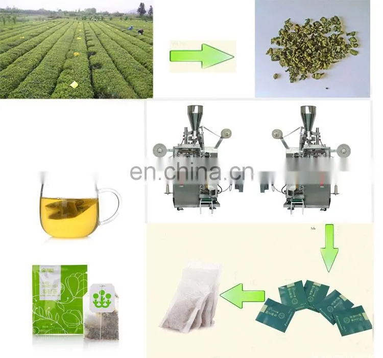 Hot Sale Automatic 2g Inner Outer Tea Bag Filter Paper Envelope Bag Packing Machine Factory Price