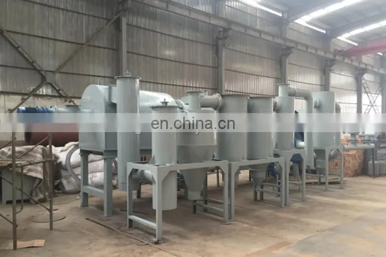 rice husk olive pomace sawdust coconut jute sticks charcoal making machine biomass carbonization machine