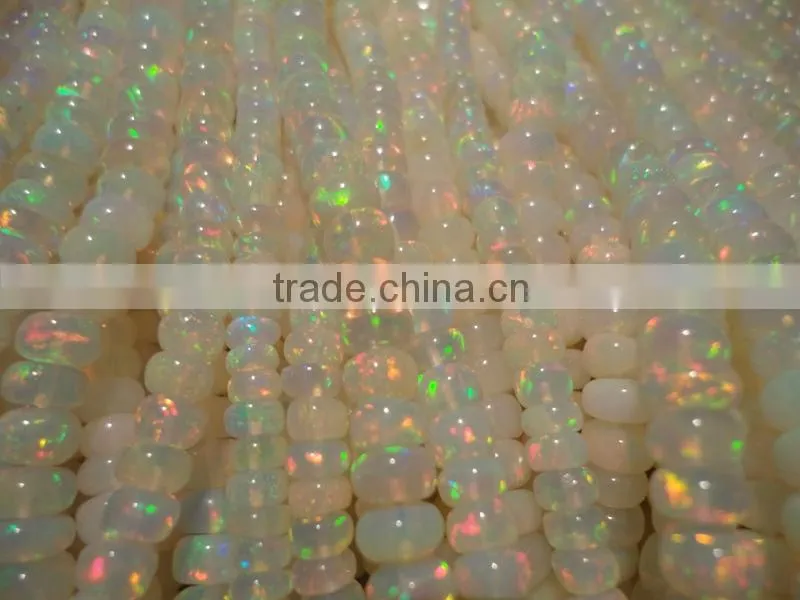 Ethiopian Fire Opal roundel Beads strands Cabs cabochon semi precious stones